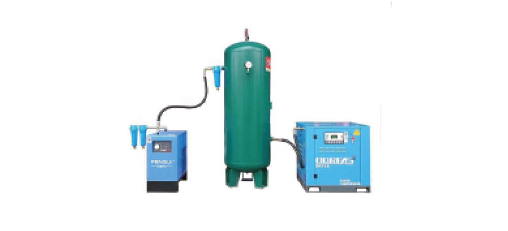 Storage Tanks And Air Compressor